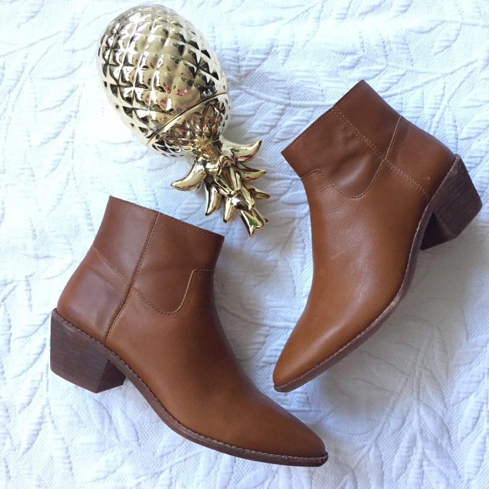 Madewell Leather Charley Boot NWOB
